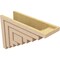 Ekena Millwork 8"W x 24"D x 16"H Classic Landon Rough Cedar Woodgrain TimberThane Corbel, Primed Tan CORUR08X24X16LANRCPR - alternate 4